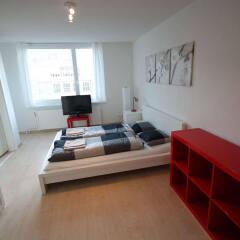 Апартаменты Hitrental Letzigrund - Apartment Цюрих комната для гостей фото 2