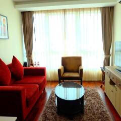 Апартаменты GM Serviced Apartment Бангкок комната для гостей фото 5
