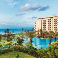 Отель Movenpick Hotel & Casino Malabata Tanger Марокко, Танжер - отзывы, цены и фото номеров - забронировать отель Movenpick Hotel & Casino Malabata Tanger онлайн пляж