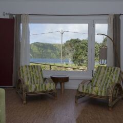 Отель Sete Cidades Lake Lodge Португалия, Понта-Делгада - отзывы, цены и фото номеров - забронировать отель Sete Cidades Lake Lodge онлайн комната для гостей фото 3