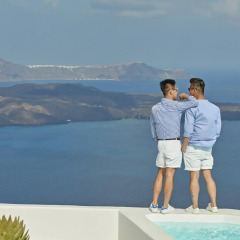 Отель Alti Santorini Suites