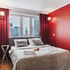Отель P&O Apartments Plac Europejski 3 Польша, Варшава - отзывы, цены и фото номеров - забронировать отель P&O Apartments Plac Europejski 3 онлайн комната для гостей фото 2