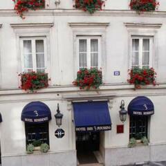 Отель Hôtel des 3 Poussins Франция, Париж - 3 отзыва об отеле, цены и фото номеров - забронировать отель Hôtel des 3 Poussins онлайн фото 3