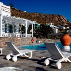 Отель Olia Hotel Греция, Турлос - 1 отзыв об отеле, цены и фото номеров - забронировать отель Olia Hotel онлайн фитнесс-зал