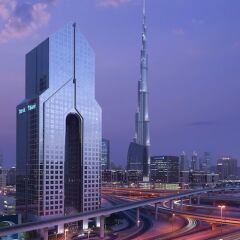 Отель Dusit Thani Dubai ОАЭ, Дубай - 2 отзыва об отеле, цены и фото номеров - забронировать отель Dusit Thani Dubai онлайн приотельная территория фото 2