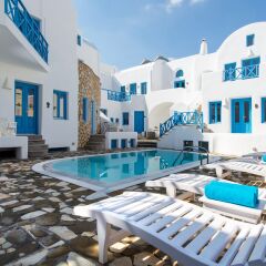 Отель Sea Side Beach Hotel Греция, Остров Санторини - отзывы, цены и фото номеров - забронировать отель Sea Side Beach Hotel онлайн бассейн фото 3