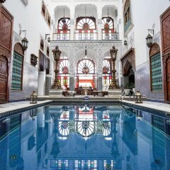 Отель Riad Arabesque Марокко, Фес - отзывы, цены и фото номеров - забронировать отель Riad Arabesque онлайн бассейн фото 2