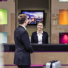 Mercure Hotel MOA Berlin интерьер отеля
