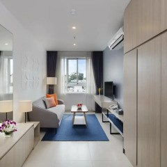 Апартаменты Oakwood Apartments Ho Chi Minh City комната для гостей фото 2
