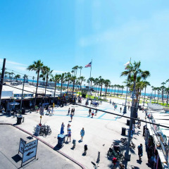Отель Samesun Venice Beach Лос-Анджелес спортивное сооружение