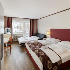 Отель Ambassador Parkhotel Германия, Мюнхен - отзывы, цены и фото номеров - забронировать отель Ambassador Parkhotel онлайн комната для гостей фото 3