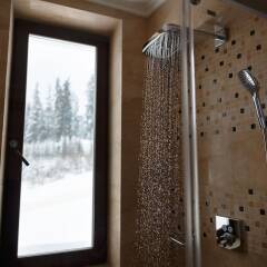 Гостиница Chevalier Hotel & SPA Украина, Буковель - отзывы, цены и фото номеров - забронировать гостиницу Chevalier Hotel & SPA онлайн ванная фото 2