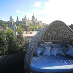 Отель Crowne Plaza Barcelona - Fira Center Испания, Барселона - 3 отзыва об отеле, цены и фото номеров - забронировать отель Crowne Plaza Barcelona - Fira Center онлайн бассейн