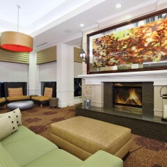 Отель Hilton Garden Inn Columbus Airport США, Колумбус - отзывы, цены и фото номеров - забронировать отель Hilton Garden Inn Columbus Airport онлайн интерьер отеля фото 3