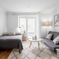 Отель EasyHomes Helsinki Bulevardi 12 комната для гостей