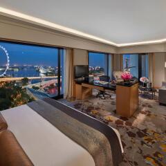 Отель Mandarin Oriental, Singapore 5* Номер Club city с различными типами кроватей