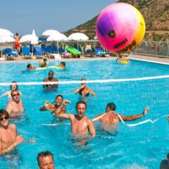 Отель Bali Paradise Hotel Греция, Милопотамос - отзывы, цены и фото номеров - забронировать отель Bali Paradise Hotel онлайн фитнесс-зал