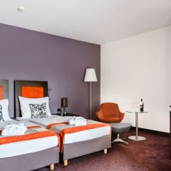 Отель Vienna House Andel's Cracow Польша, Краков - 1 отзыв об отеле, цены и фото номеров - забронировать отель Vienna House Andel's Cracow онлайн удобства в номере фото 2