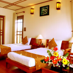Отель Riverside Bamboo Resort Hoi An в номере