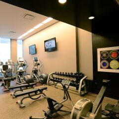 Отель Hilton Columbus Downtown США, Колумбус - отзывы, цены и фото номеров - забронировать отель Hilton Columbus Downtown онлайн фитнесс-зал