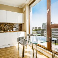 Апартаменты Triton Park Apartments Варшава в номере