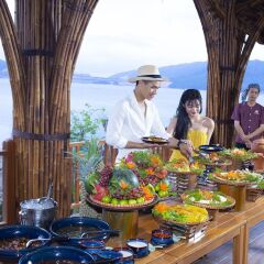 Отель MerPerle Hon Tam Resort питание фото 2