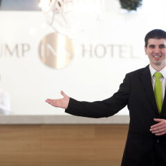Jump INN Hotel Belgrade фитнесс-зал