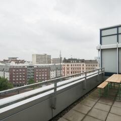 Отель Appartement Ontop Германия, Гамбург - отзывы, цены и фото номеров - забронировать отель Appartement Ontop онлайн балкон