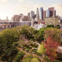Отель Doubletree by Hilton Los Angeles Downtown США, Лос-Анджелес - 8 отзывов об отеле, цены и фото номеров - забронировать отель Doubletree by Hilton Los Angeles Downtown онлайн балкон