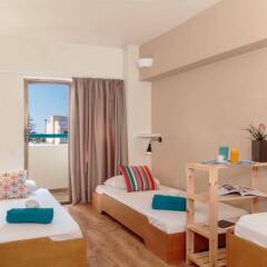 Отель Stay - Hostel, Apartments, Lounge Греция, Родос - 2 отзыва об отеле, цены и фото номеров - забронировать отель Stay - Hostel, Apartments, Lounge онлайн комната для гостей фото 4