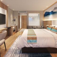 GreenTree Alliance JiangSu SuZhou Xihuan Road Sports Center Hotel комната для гостей фото 3