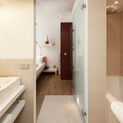 Отель Kruisherenhotel Maastricht Маастрихт ванная фото 2