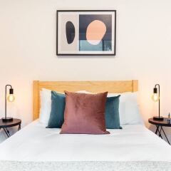 Отель Colorful and Artsy 3BR 2BA Apt in Roma Norte Мехико фото 13