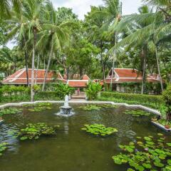 Отель Santiburi Koh Samui, The Leading Hotels of the World Таиланд, Самуи - 3 отзыва об отеле, цены и фото номеров - забронировать отель Santiburi Koh Samui, The Leading Hotels of the World онлайн приотельная территория фото 2