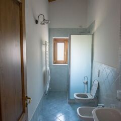 Отель Agriturismo Orrido di Pino Аджерола ванная
