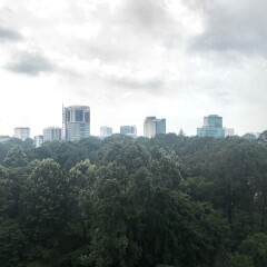 Апартаменты Garden View Court Serviced Apartments балкон