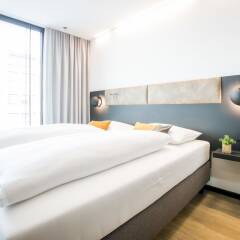 Отель arte Hotel Salzburg Австрия, Зальцбург - отзывы, цены и фото номеров - забронировать отель arte Hotel Salzburg онлайн комната для гостей фото 2
