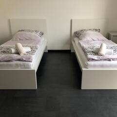 Отель Messe - Ferienwohnung Kuthsweg удобства в номере