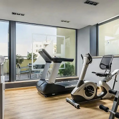 Отель Sercotel Asta Regia Jerez Испания, Херес-де-ла-Фронтера - 2 отзыва об отеле, цены и фото номеров - забронировать отель Sercotel Asta Regia Jerez онлайн фитнесс-зал фото 4