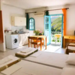 Отель Katerina Apartments Греция, Калимнос - отзывы, цены и фото номеров - забронировать отель Katerina Apartments онлайн комната для гостей фото 4