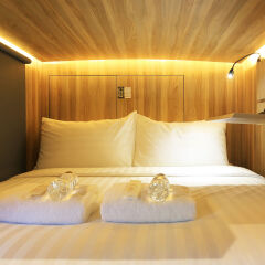 CUBE Boutique Capsule Hotel @ Chinatown Сингапур комната для гостей фото 2
