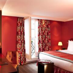 Отель Hôtel Elysees Mermoz Франция, Париж - отзывы, цены и фото номеров - забронировать отель Hôtel Elysees Mermoz онлайн комната для гостей фото 4
