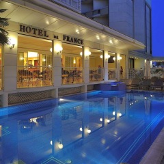 De France Hotel Римини бассейн