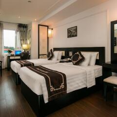 Отель Hanoi Emotion Hotel Вьетнам, Ханой - отзывы, цены и фото номеров - забронировать отель Hanoi Emotion Hotel онлайн комната для гостей фото 3