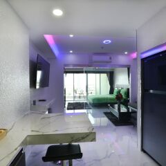 Отель Blue Ocean Suite Паттайя фитнесс-зал