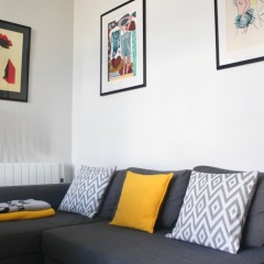 Отель Stylish 1 Bedroom Flat in the Heart of Hove комната для гостей фото 5