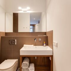 Отель B&B Het Kabinet Нидерланды, Амстердам - отзывы, цены и фото номеров - забронировать отель B&B Het Kabinet онлайн ванная фото 2