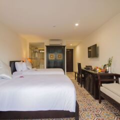 Hoi An River Green Boutique Hotel комната для гостей фото 5