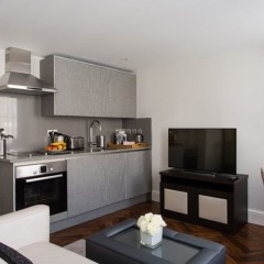 Отель Flying Butler Baker Street Apartments Великобритания, Лондон - отзывы, цены и фото номеров - забронировать отель Flying Butler Baker Street Apartments онлайн комната для гостей фото 5