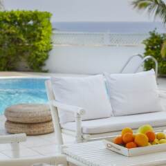 Отель Mimosa Seafront Villa Кипр, Протарас - отзывы, цены и фото номеров - забронировать отель Mimosa Seafront Villa онлайн питание фото 3